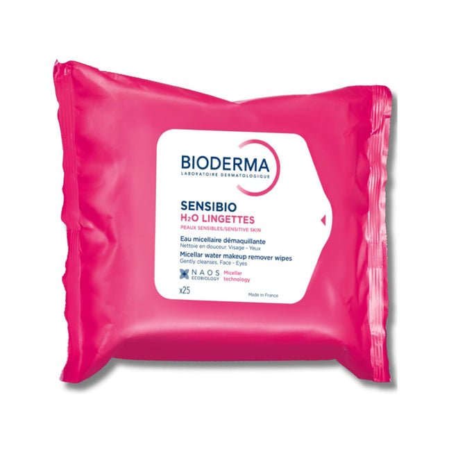 Bioderma Sensibio H2O Micelle Solution 25 Wipes
