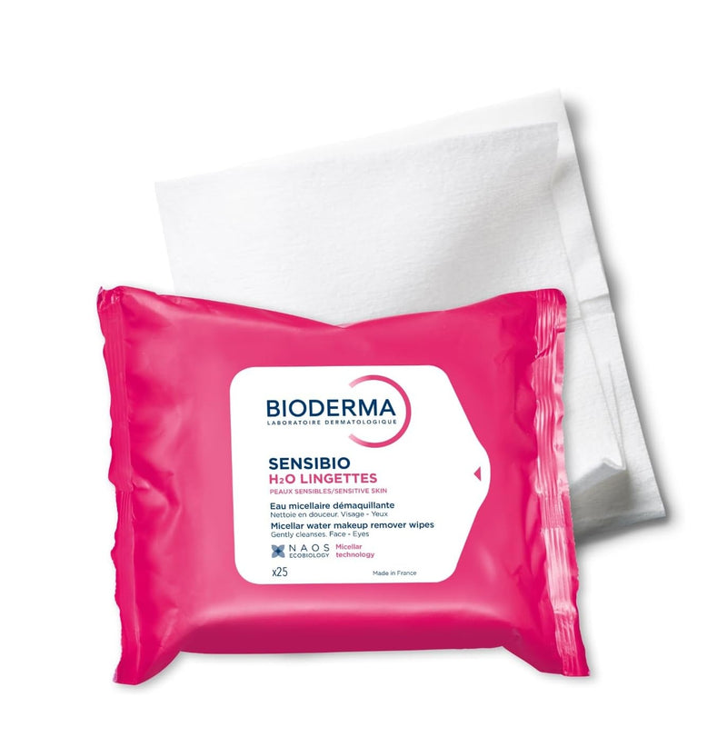 Bioderma Sensibio H2O Micelle Solution 25 Wipes