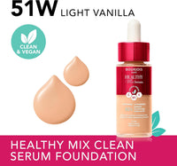 Bourjois Healthy Mix Serum Foundation 51 Light Vanilla 30ml