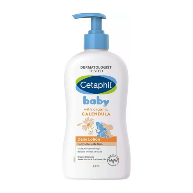 Cetaphil Baby Daily Lotion with Organic Calendula 400ml