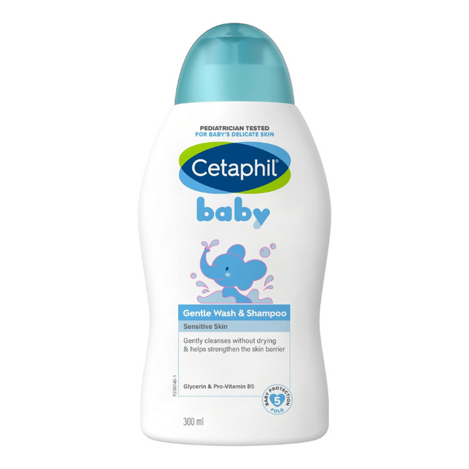 Cetaphil Baby Gentle Wash & Shampoo 300ml