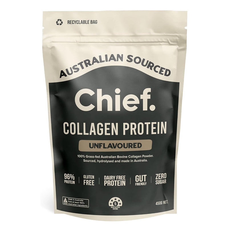 Chief Collagen Protein Powder Unflavoured 450g