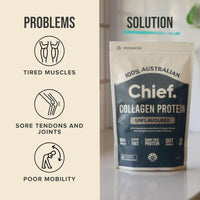 Chief Collagen Protein Powder Unflavoured 450g