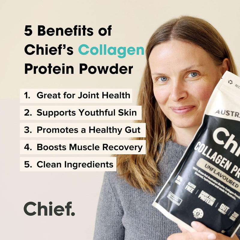 Chief Collagen Protein Powder Unflavoured 450g