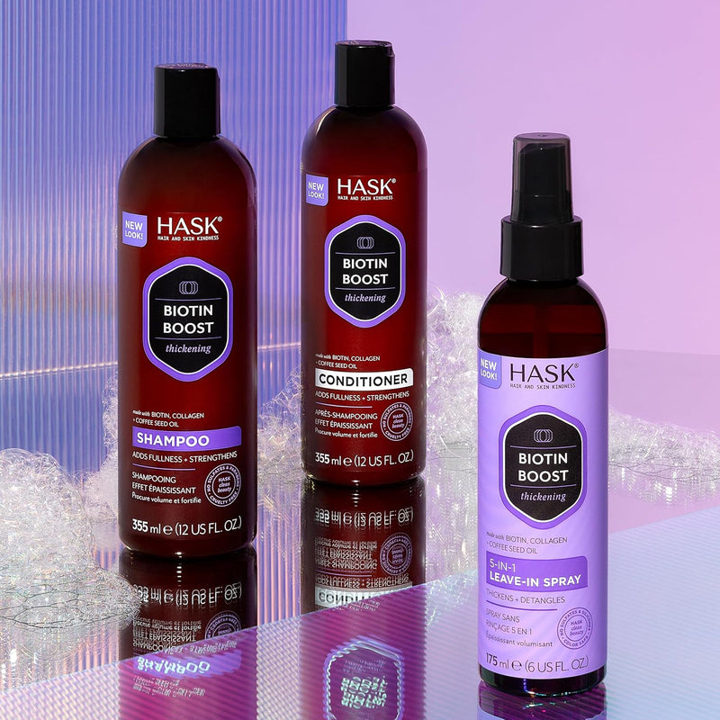 Hask Biotin Boost Thickening Shampoo 355ml