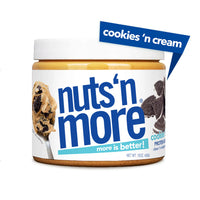 Nuts 'N More Protein Peanut Butter Spread Cookies & Cream 429g