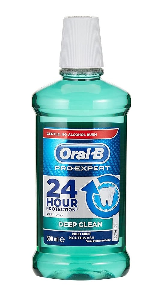 Oral B Mouthwash Pro Expert Deep Clean Wild Mint 500ml