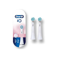 Oral B Replacement Brush Heads iO Gentle Care White 2 Packs