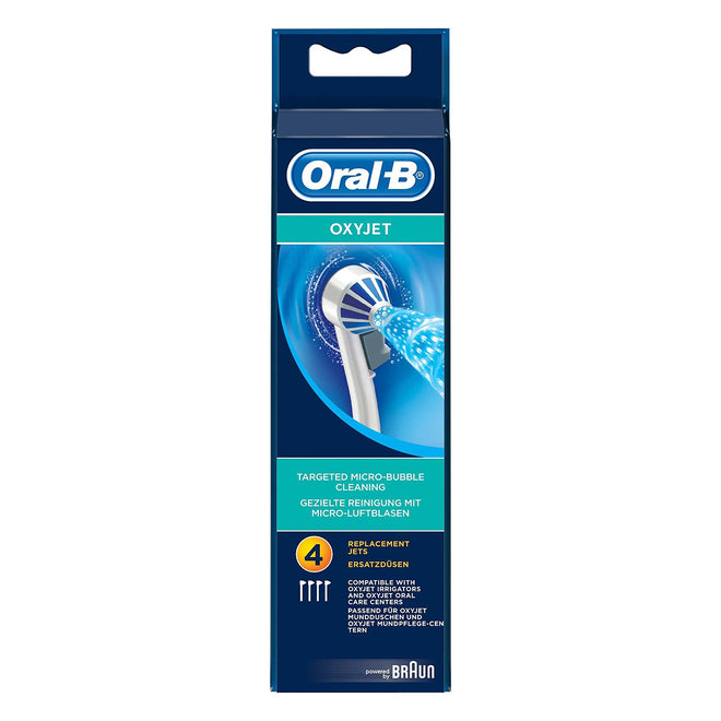 Oral B Replacement Nozzle Tips Oxyjet ED17 4 Packs