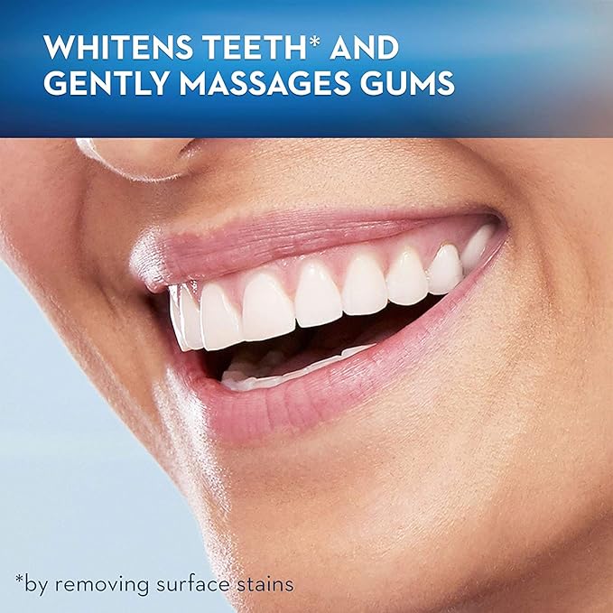 Oral B Toothbrush 3D White Charcoal 2 Pieces