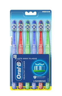 Oral B Toothbrush All Rounder Value Pack 6 Pieces