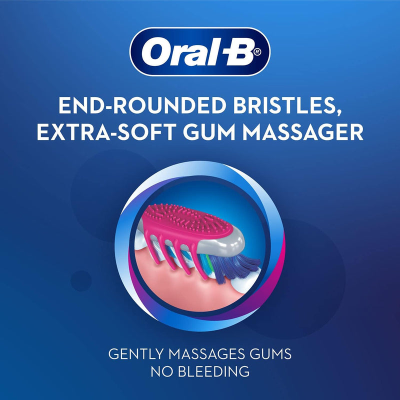 Oral B Toothbrush Criss Cross Medium 4 Pieces
