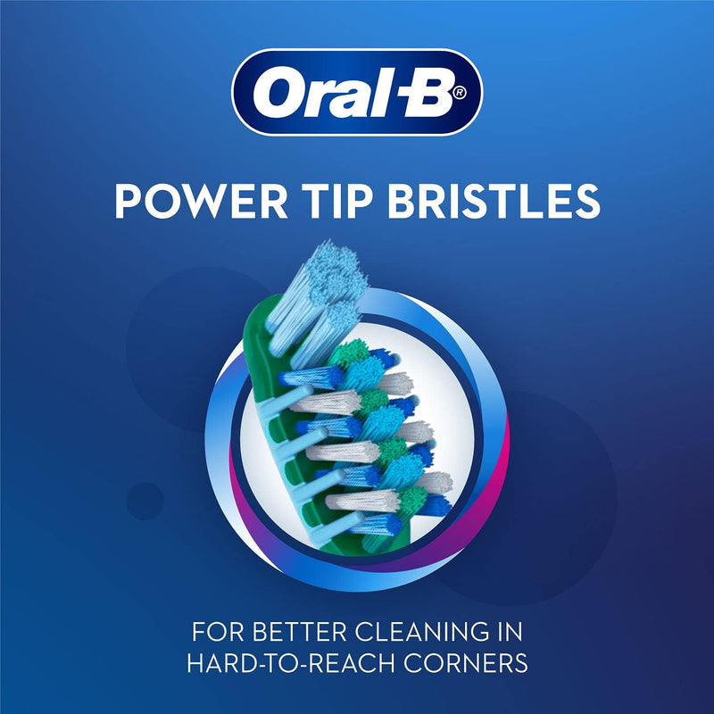 Oral B Toothbrush Criss Cross Medium 4 Pieces