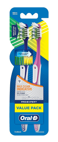 Oral B Toothbrush Max Clean 2 Pieces