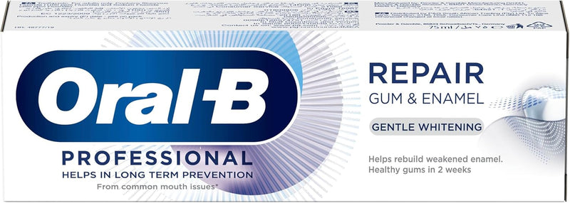 Oral B Toothpaste Gum & Enamel Repair Gentle Clean 75ml