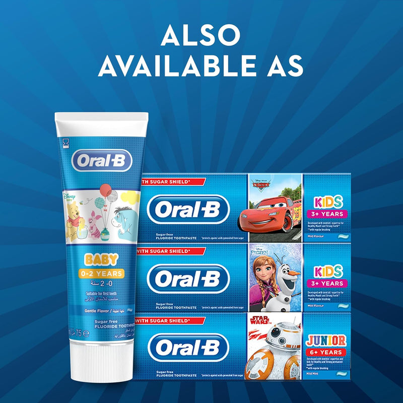 Oral B Toothpaste Kids (3+ Years) Mild Mint 75ml