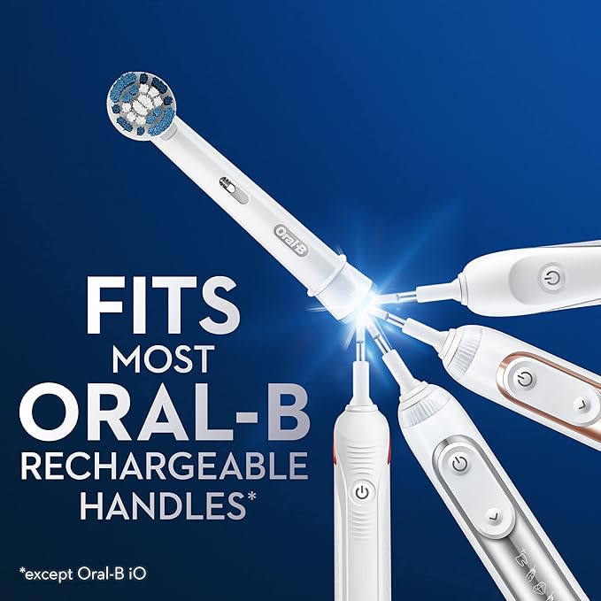 Oral B Replacement Brush Heads Precision Clean FlexiSoft EB20 3 Packs