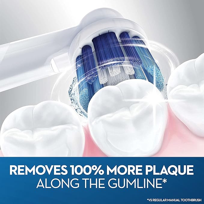 Oral B Replacement Brush Heads Precision Clean FlexiSoft EB20 3 Packs