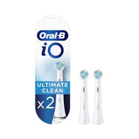 Oral B Replacement Brush Heads iO Ultimate Clean White 2 Packs