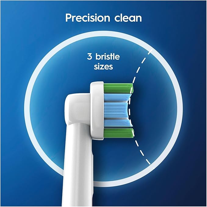 Oral B Toothbrush Battery Powered Pro Battery Precision Clean White