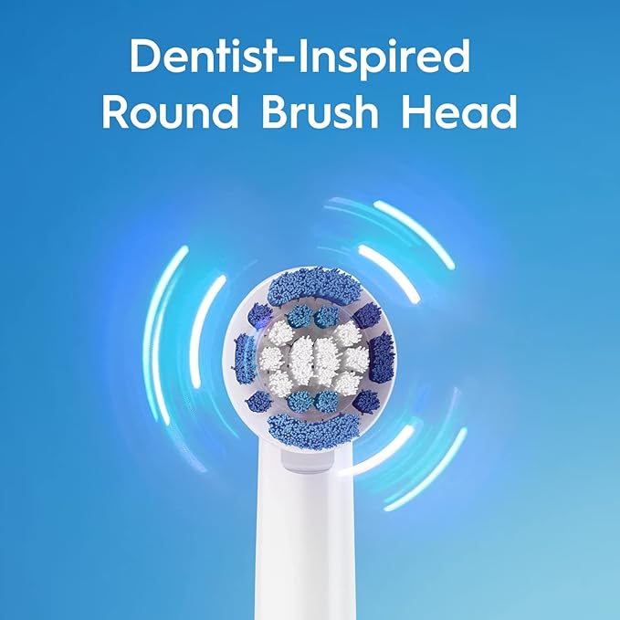 Oral B Toothbrush Battery Powered Revolution White
