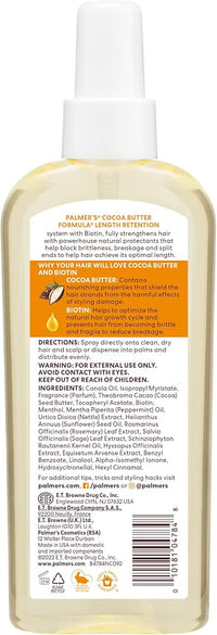 Palmers Cocoa Butter Formula Biotin Hair & Scalp Oil 150ml