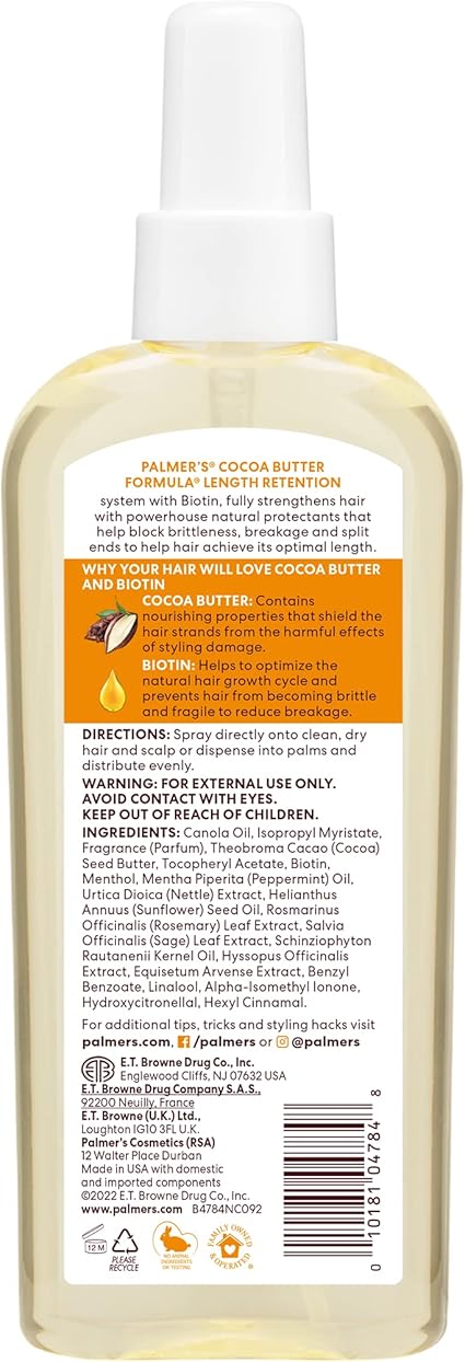 Palmers Cocoa Butter Formula Biotin Hair & Scalp Oil 150ml