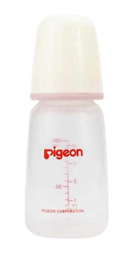 Pigeon Plastic Feeding Bottle White Cap 120ml