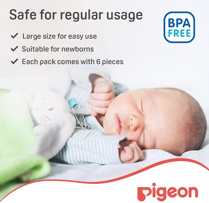 Pigeon Safety Pins Large 6 Pack